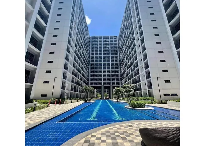 Stylish King Bed Condotel Near Mall Of & Airport - Jwl *