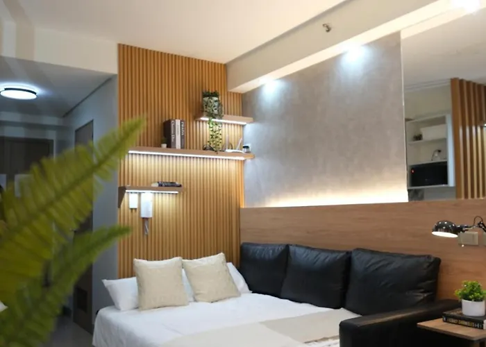 Stylish King Bed Condotel Near Mall Of & Airport - Jwl Apartment Manila