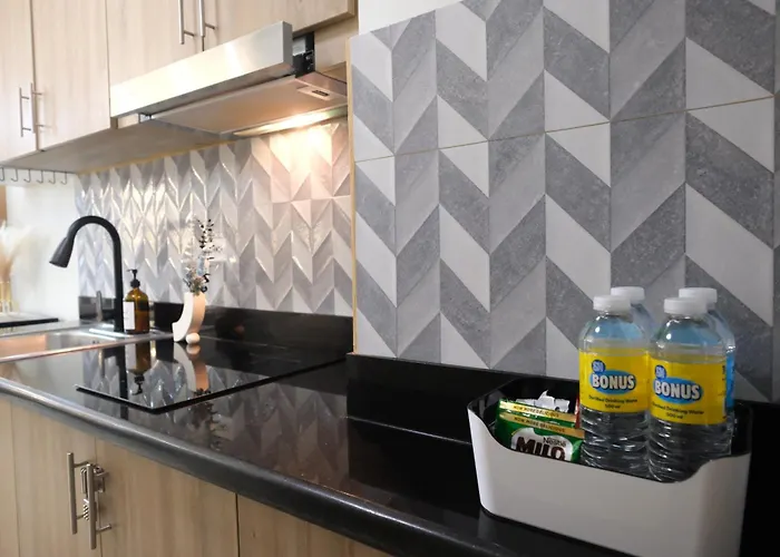 Stylish King Bed Condotel Near Mall Of & Airport - Jwl *