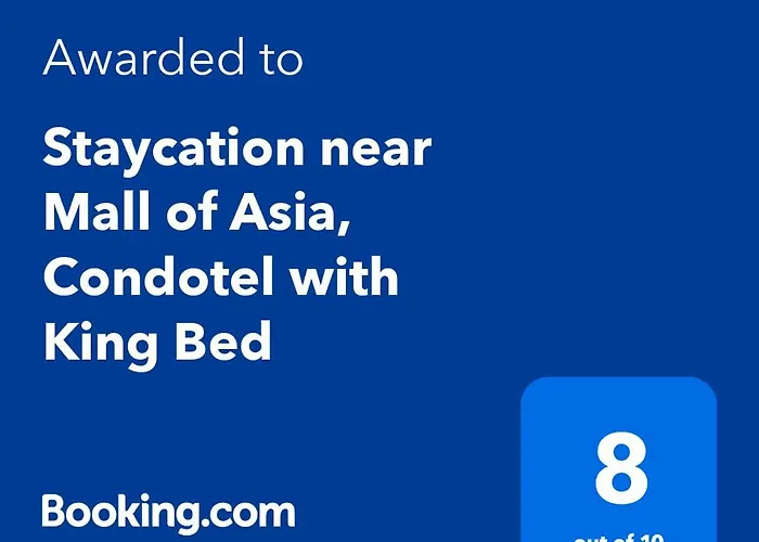 Apartment Stylish King Bed Condotel Near Mall Of & Airport - Jwl Manila